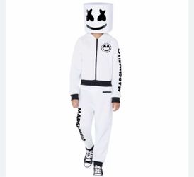 Kids Marshmello Logo Jumpsuit Costume