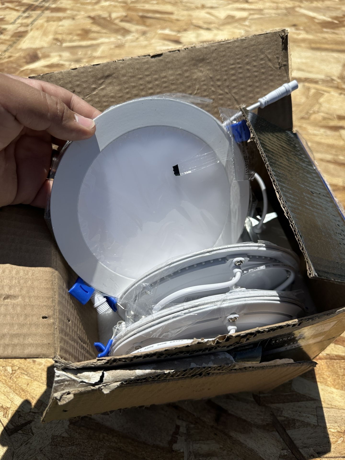 4- Ceiling Lights 4pk