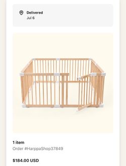 HARPPA Grovi | Baby Gate Playpen for Babies and Toddlers — GREENGUARD Gold Certified