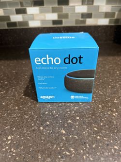 Amazon Alexa Echo Dot Brand New 3rd Generation