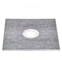 26*Shower Curb Kit, 36"x36" Shower Pan Kit with 6.3" Central Drain, Lightweight EPS Shower Installation Kits with 2 Waterproof Cloths, Shower Pan Slop