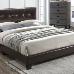 BRAND NEW QUEEN BED FRAME WITH BAMBOO MATTRESS INCLUDED $299