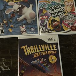 Wii Games Bundle Of Three