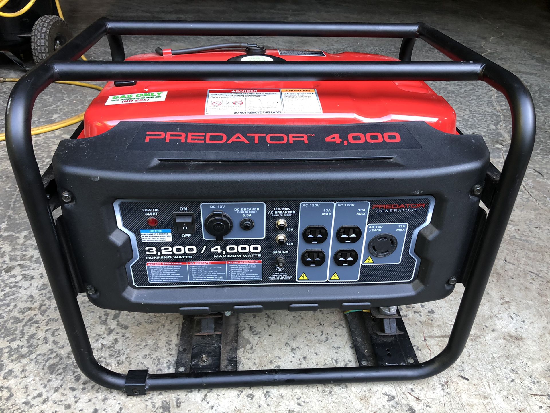 3200 watt Predator generator $250 obo!