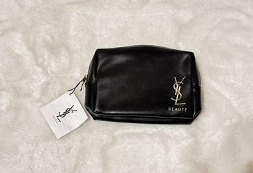 YSL Beauté Black Pouch with  logo