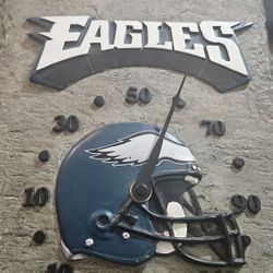 Eagle. Clock  Thermometer