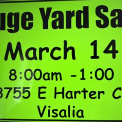 Yard Sale Saturday March 14