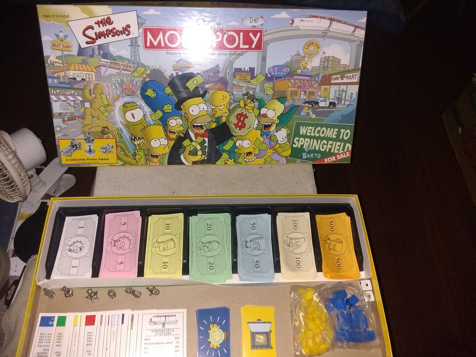 The Simpsons monopoly