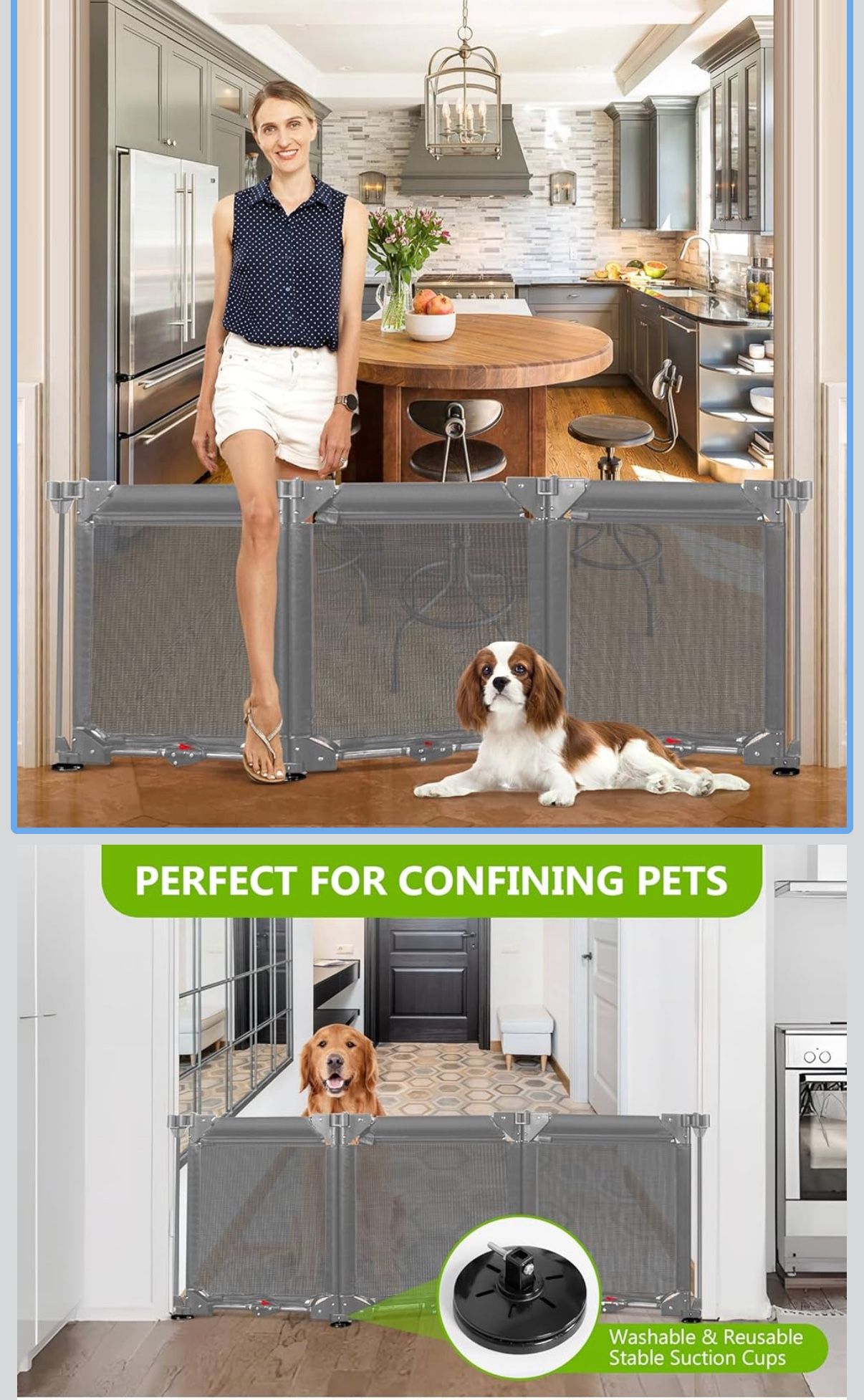 24 Inch Safety Gate For Dogs And Baby