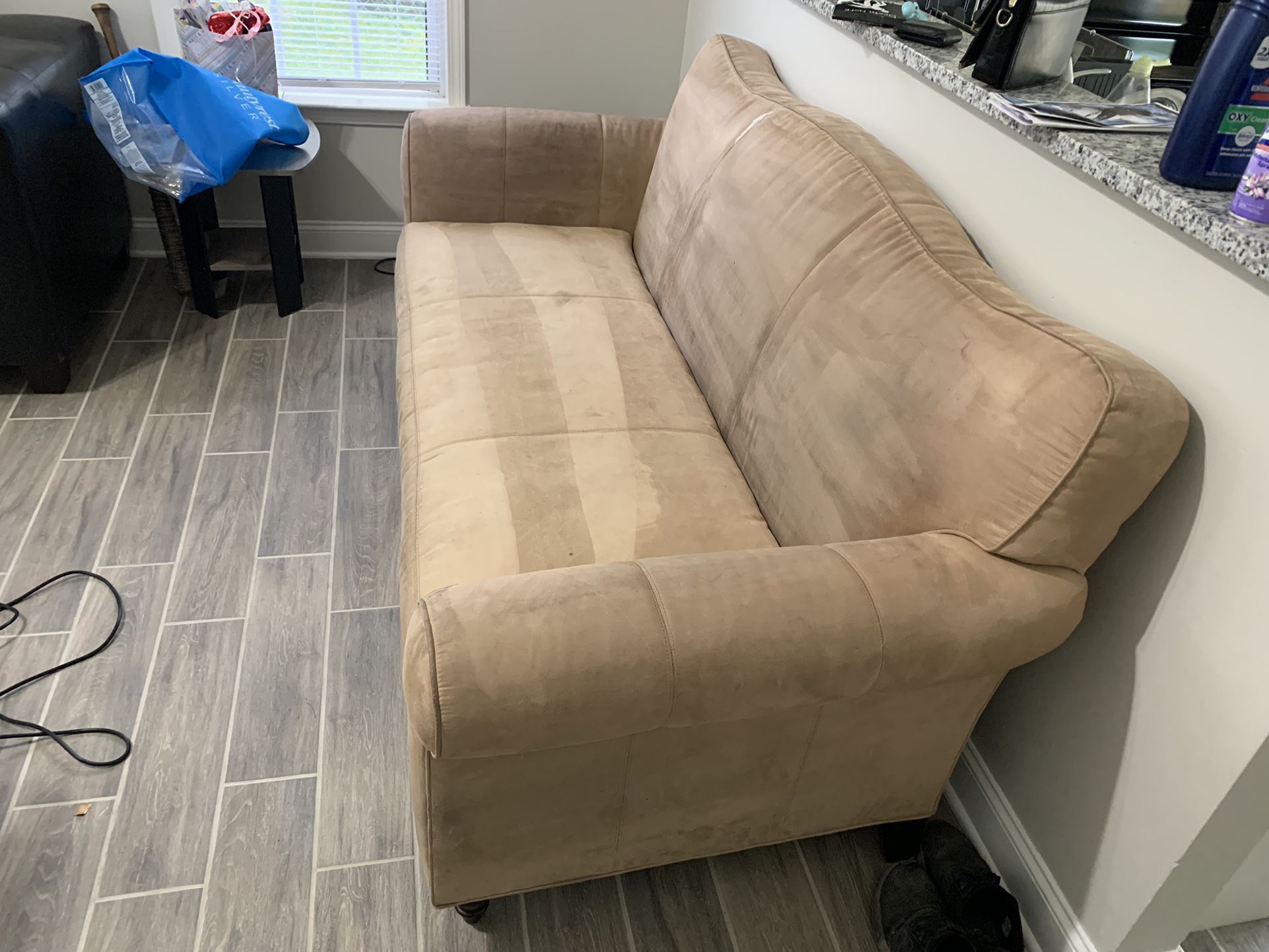 Tan 3 Seater Couch/Sofa