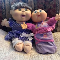 Cabbage Patch Kids dolls  Newborn Baby And Regular Doll 