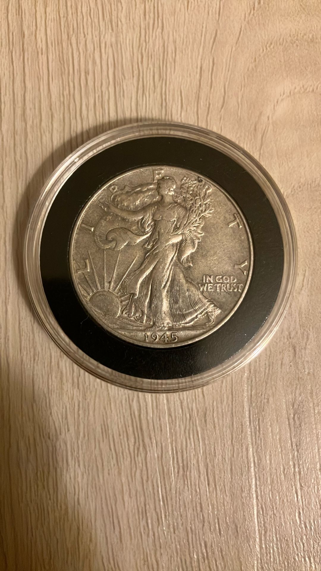 1945-P Walking Liberty - XF/AU - High Grade