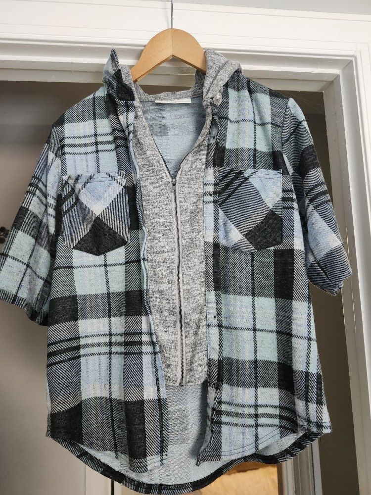 Plaid Tops Ladies Shirts
