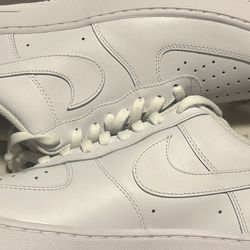 All White Air Force 1s