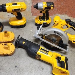 Dewalt Tools Cheap. Like New 350
