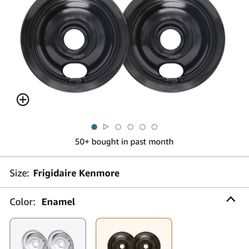 Black Stove Burners Set Of 4