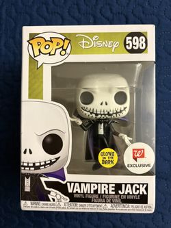 Funko Pop Disney Vampire Jack Skellington #598 Walgreens exclusive