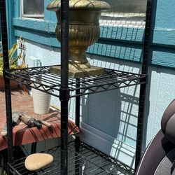 plant stands. Bakers. racks 