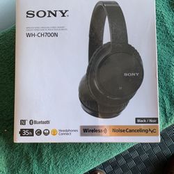 Sony Noise Canceling Headphones - Brand New