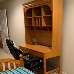 Stanley Kids/Adult’s  Computer Desk With Hutch (2 Available)