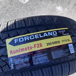 FORCELAND KUNIMOTO F-28 265 50R20