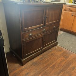 Wood Cabinet 