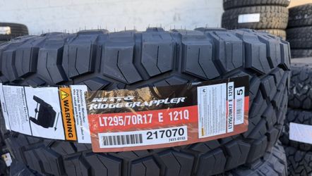 295/70r17 NITTO RIDGE GRAPPLER