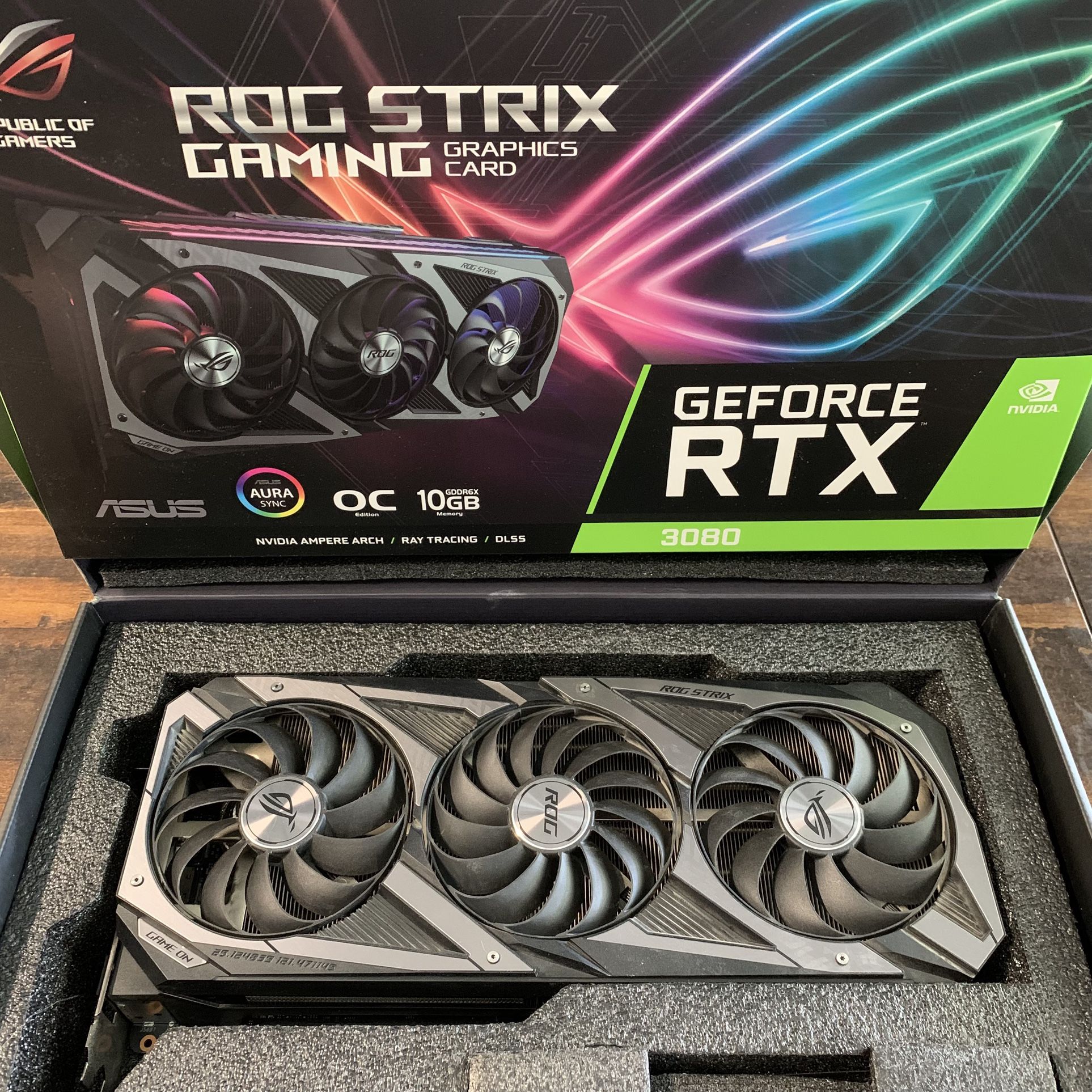 Nvidia Rog Strix 3080 OC edition
