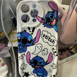 Stitch iPhone 15 Pro Max Cases $20 Each 