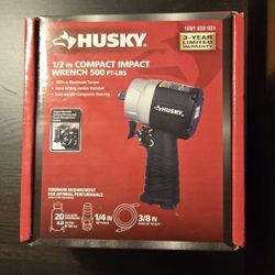 Husky 1/2 in. Compact Impact Wrench