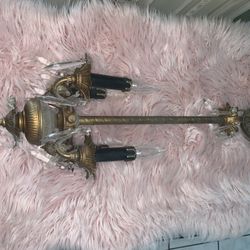 Vintage 4 Light Chandelier 30” Long