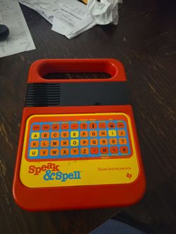 Speak and spell