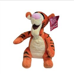 Disney Store Exclusive Valentine's Day Kiss Tigger Plush 10" Stuffed Animal Pooh