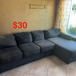 Grey Sectional Couch