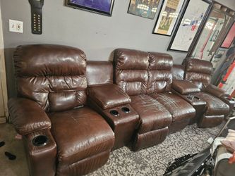 Lazy boy 4 pcs recliner