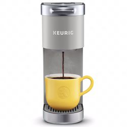 Keurig K-Mini Plus, Single Serve K-Cup Pod Coffee Maker, Studio Gray