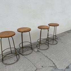 Counter Bar Stools- 4 Total