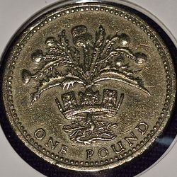 1984 Great Britain 1 Pound Coin