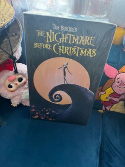 Nightmare before Christmas vhs blanket