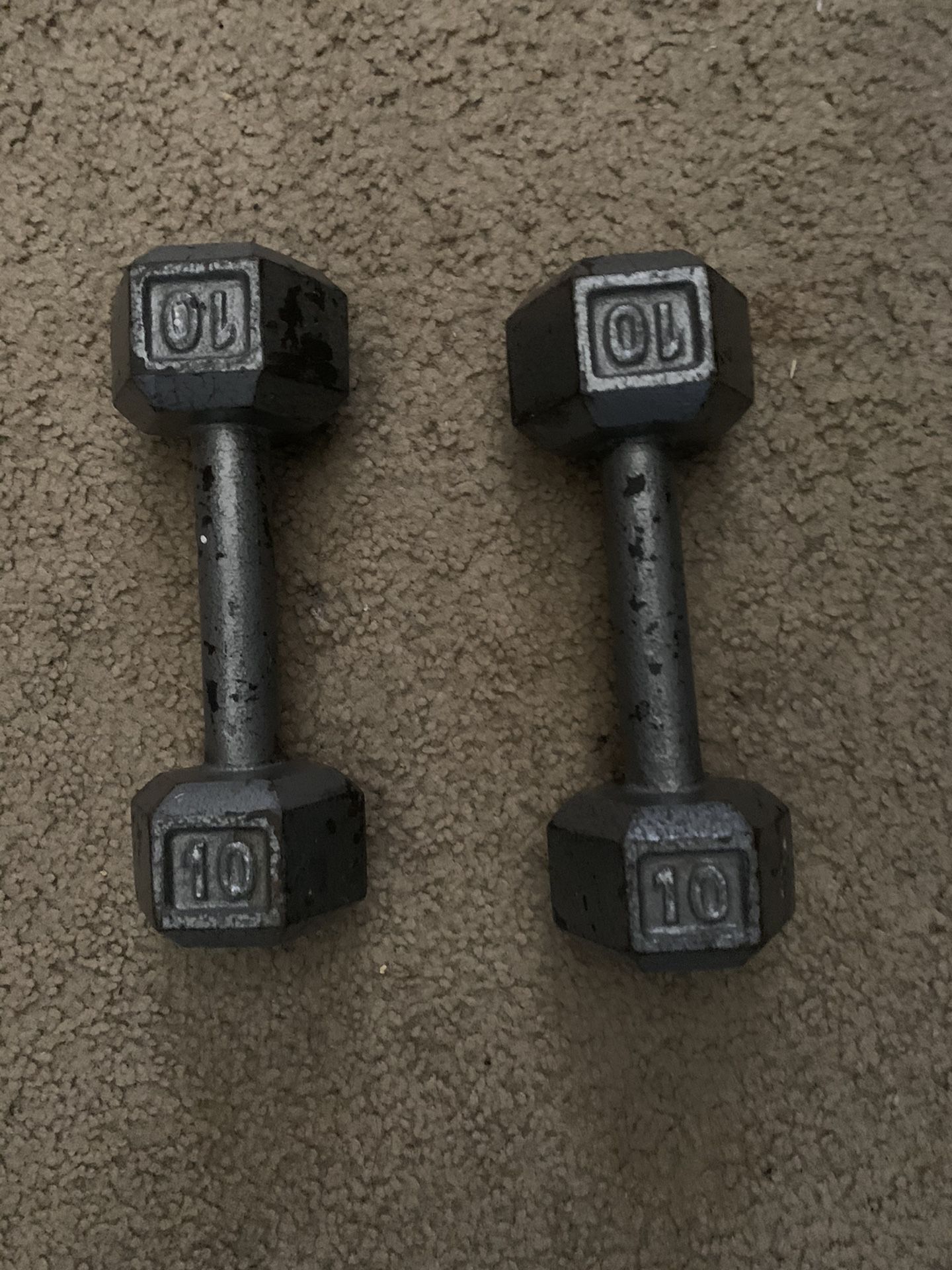 10# Hex weights (2 of them). $35