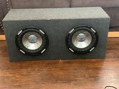 Power Acoustik Subs and Sony Amp