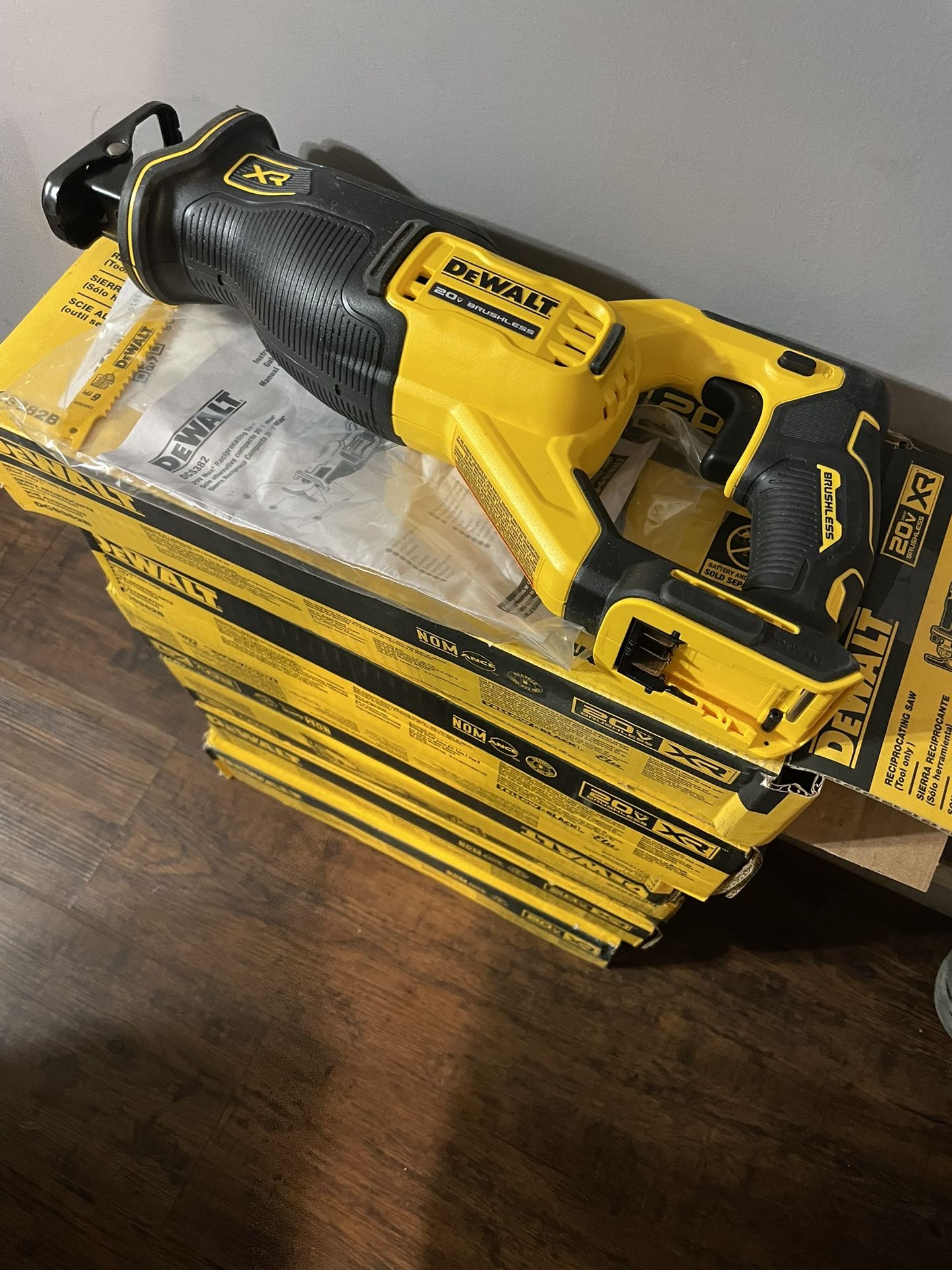 New DeWalt Sawzalls 