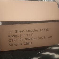 Shipping Labels ( Blank)