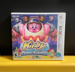 Kirby Planet Robobot for Nintendo 3DS video game console system or XL New 2DS Robot Kirby’s