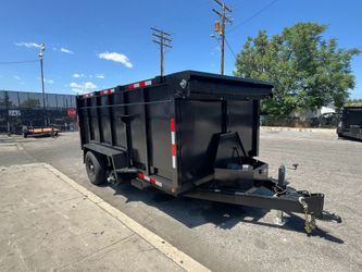 2027 Sky Trailers Dump Trailer / Hydraulic Dump 8.5X12X4 Heavy Duty