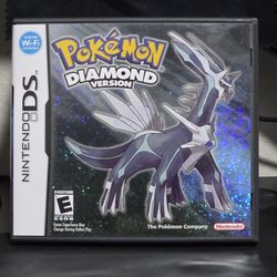 Authentic Pokemon Diamond CIB