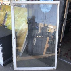 Vintage glass window