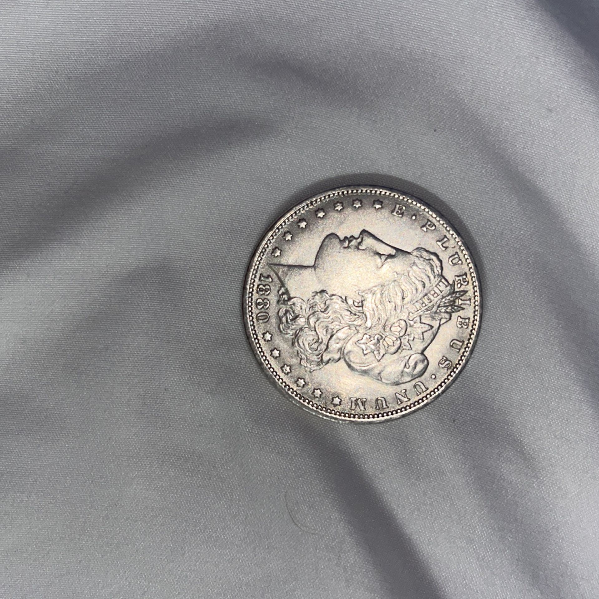 1880 Silver Morgan Dollar 