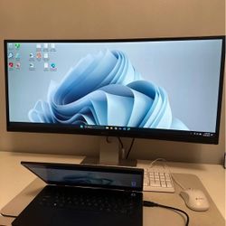 Dell Monitor 34" Curved 