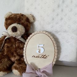 Baby Monthly Milestone Set 1-12 Months